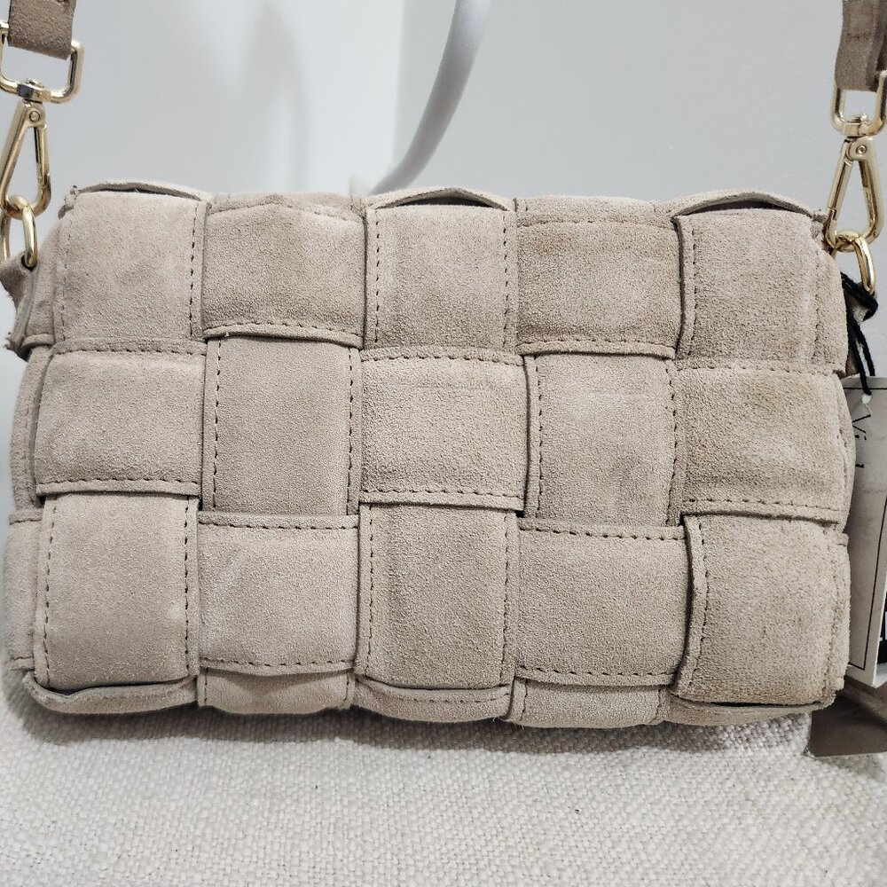 Suede Viola Castellani crossbody - Picture 4 of 8